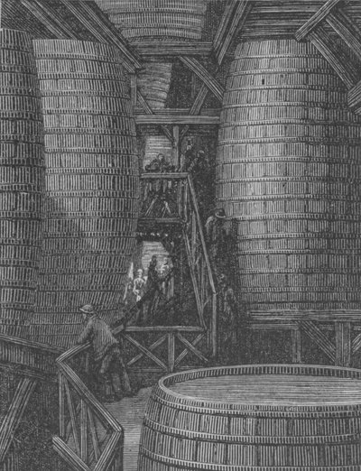 Interno Di Una Birreria da Gustave after Dore